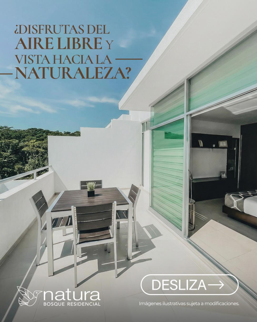 Modelo 4A+ con terraza y vista panorámica